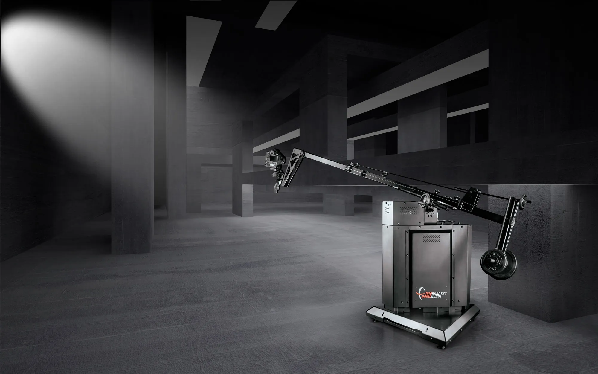 PhotoRobot ROBOTIC ARM با پس زمینه استودیو