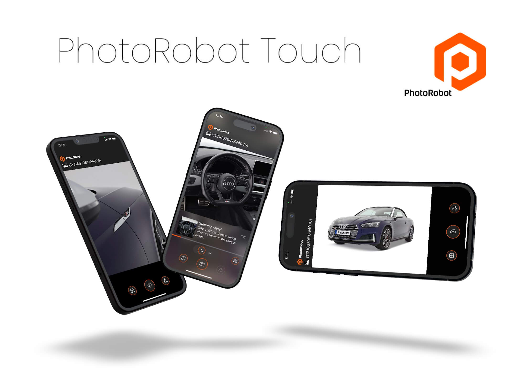 Touch 将 iPhone 产品摄影集成到 PhotoRobot 工作流程中。